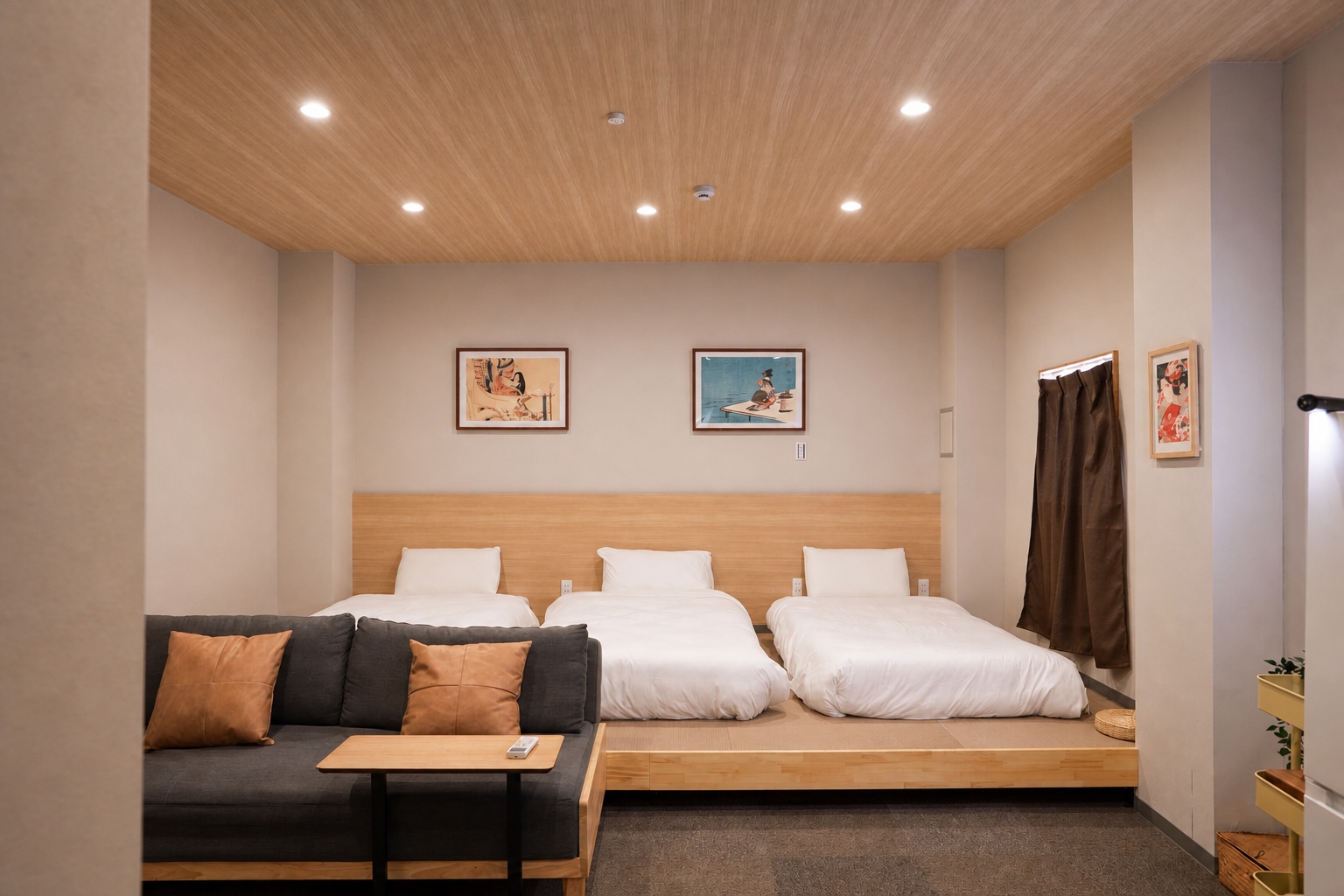 改修後のOYASUMI ICE HOTEL客室